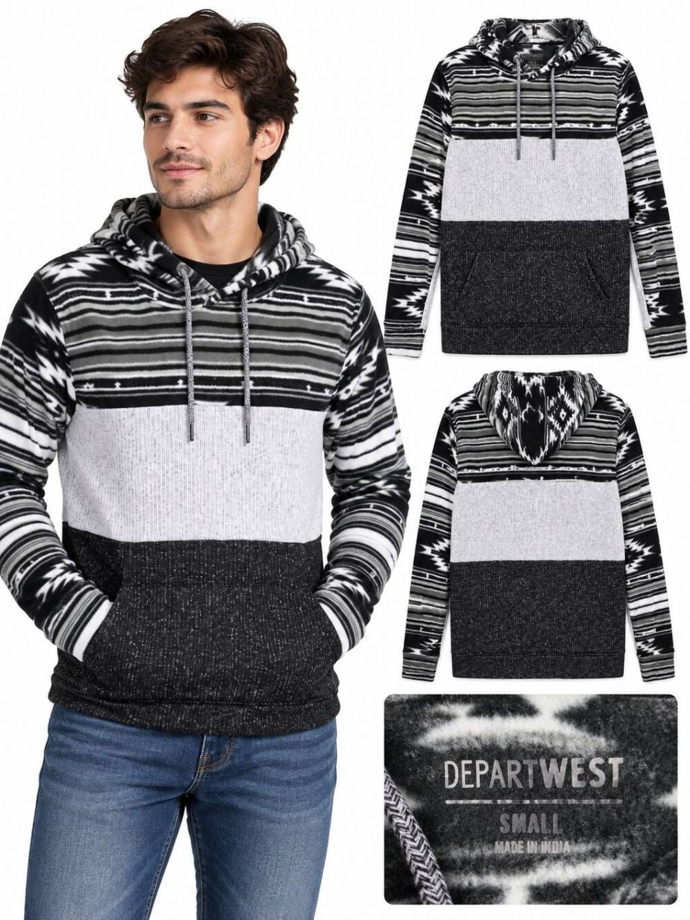 Departwest Southwest Print Hoodie S